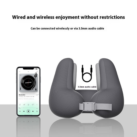 Musik U-formad Kudde – Sovkomfort & Brusreducering