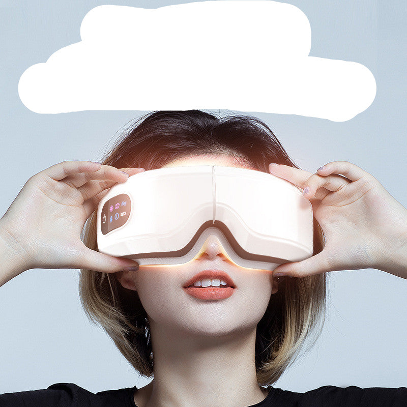 Ögonmassager – Lufttryck & Vibration | Bluetooth | Avslappning, Migränlindring & Förbättrad Sömn