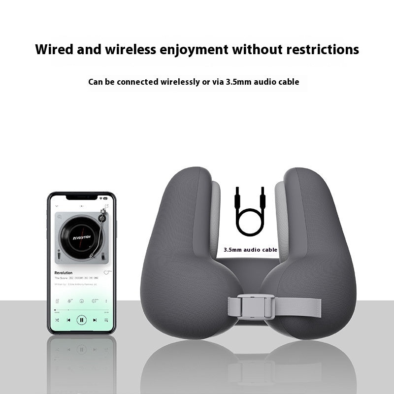 Musik U-formad Kudde – Sovkomfort & Brusreducering