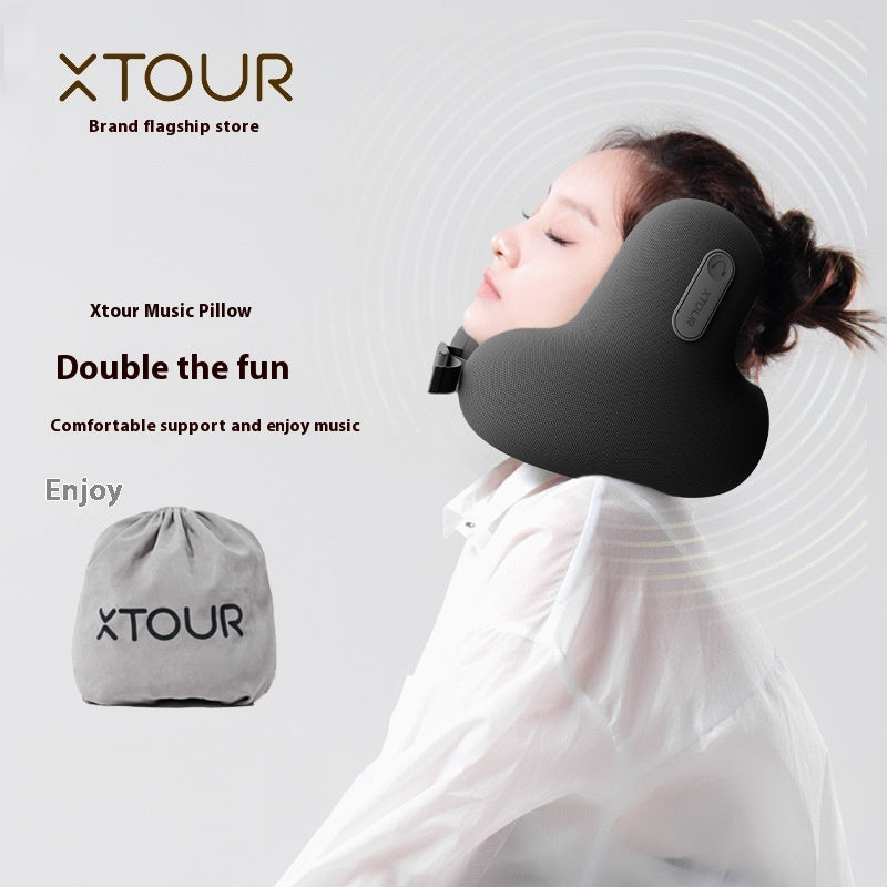 Musik U-formad Kudde – Sovkomfort & Brusreducering