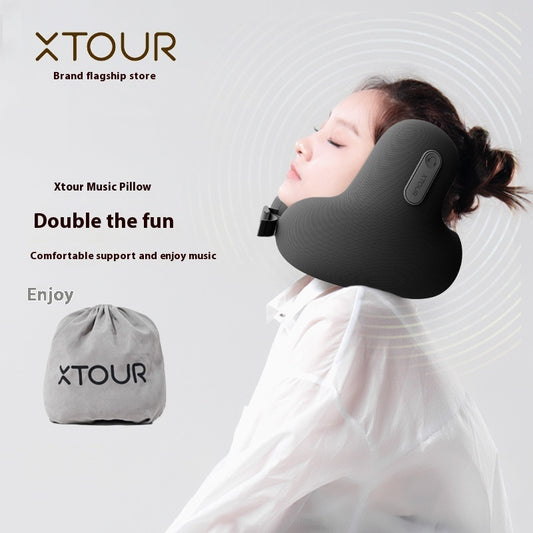 Musik U-formad Kudde – Sovkomfort & Brusreducering